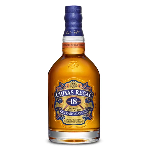 Chivas Regal 18 Years Blended Scotch Whisky 70cl - An Icon of Refined Flavour